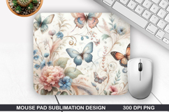 Mouse Pad Sublimation, Bee Mouse Pad PNG Design Product Image 1