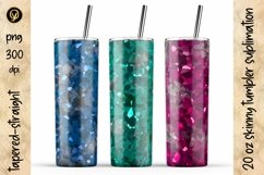 20 Oz Abstract Skinny Tumbler Bundle 14.6 Packs In One Product Image 4