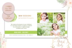 PSD Photo Mini Session Card Template - Design #23 Product Image 4