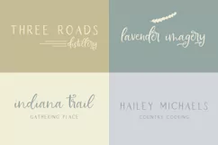 Farmhouse Country Rustic Cursive Font - Free Font of The Week Product Image 2