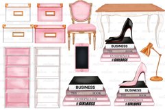 Planner Girl Clipart Boss Girl Fashion Girl Clipart Product Image 5