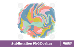 Retro Background Png Fluid Marble Paper Sublimation Splash Product Image 1