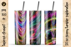 20 Oz Abstract Skinny Tumbler Bundle 2.6 Packs In One Product Image 3