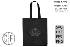 Crown Rhinestone Template Product Image 3