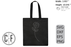 Flower Rhinestone Template Product Image 3