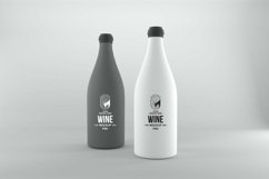 Wine Bottle Mockup Product Image 1