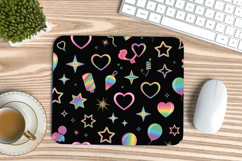 Happy New Year PNG Mouse Pad,Festive New Year's Eve 2026 PNG Product Image 1