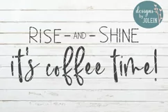 Rise and Shine - It's coffee time Craft File Product Image 4