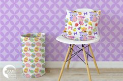 Easter Owl Surface Patterns, Owl Papers, AMB-1819 Product Image 4