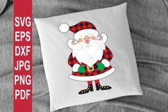 Christmas SVG | Santa SVG | Santa clip art Product Image 2