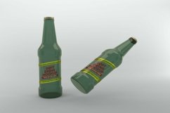 Soft Drink Two Bottle Mockup Product Image 1