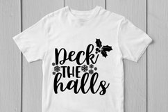 Deck The Halls - Christmas SVG EPS DXF PNG Cutting Files Product Image 2