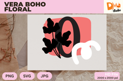 Veranique Boho Floral Monogram Product Image 1
