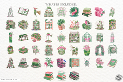 Secret Greenhouse Library Clipart Product Image 4