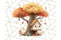 Woodland Forest Scene PNG Clipart, Fall Nature Elements Product Image 2