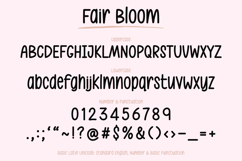 Fair Bloom - Handwritten Font Product Image 22