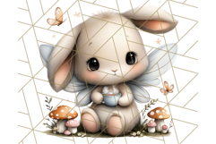 Forest Fairy Garden Creatures PNG, Whimsical Woodland Art Product Image 2