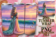 Magical Nights 20oz tumbler wrap, Women Product Image 1