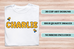 Back to School Alphabet png, letters doodle, school clipart Product Image 3