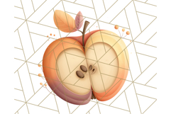 Woodland Apple Orchard Festival PNG Fall Clipart Product Image 2