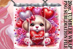 SWEET SERENITY 20oz TUMBLER WRAP, Valentines Product Image 1