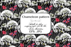Chameleons. Seamless abstract pattern. Product Image 3