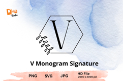 Monogram Signature Product Image 1