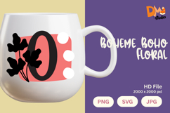 Boheme Boho Floral Monogram Product Image 1