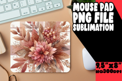 Joyful DESK MAT Creative Design, Autumn Flower Product Image 1