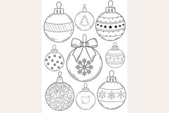 50 Christmas Balls Procreate Stamps Brushes Product Image 2