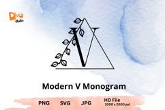 Modern Monogram Product Image 1
