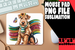 BLISSFUL MOUSE PAD PLAYFUL DESIGN, Cute Dog Product Image 1