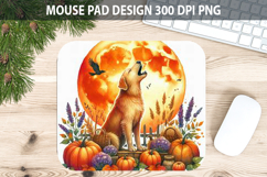 Watercolor Fox Mouse Pad Sublimation - Animal PNG Product Image 1