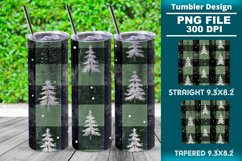 Christmas Tree Tumbler Wrap design, 20oz Tumbler wrap png Product Image 1