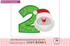Christmas santa Numbers machine embroidery bundle 1911 Product Image 4
