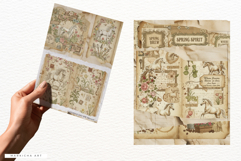 Ephemera Spring horses Junk Pages Product Image 3