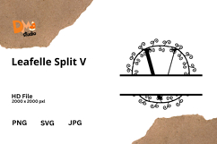 Leafelle Split Monogram Product Image 1