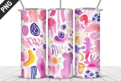 Flowers Tumbler Wrap | Sublimation Design | Tumble PNG Product Image 3
