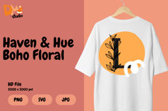 Haven &amp; Hue Boho Floral Monogram Product Image 1