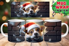 SERENE ANIMALS Hole in Wall Christmas Wrap, 11oz, 15oz Product Image 1