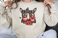 Gothic Valentines Day Sublimation PNG Product Image 1