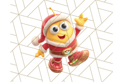 Alien Christmas Clipart, Cute Outer Space Holiday PNG Product Image 2