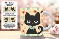 Adorable Kitten Mug Wrap Art PNG Product Image 1