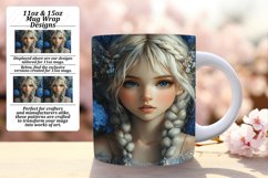 Radiant 11oz Mug Wrap Png Template , Fairy Product Image 1
