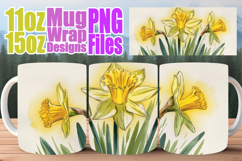 Joyful adventures 11oz 15oz sublimation wrap, Flowers Product Image 1