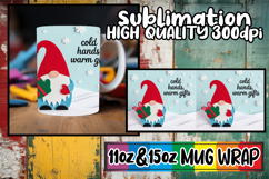 Colorful days sublimation print wrap, Holiday Gnome Product Image 1
