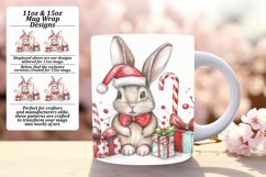 11oz 15oz Christmas Mug Wrap - Sublimation Art Product Image 1