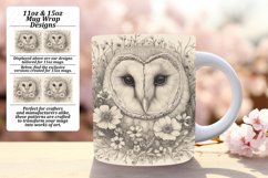 Whimsical Birdy Owl Sublimation Wrap Product Image 1