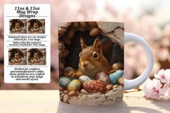 Spring Easter Hole Mug Wrap, 3D Magic Product Image 1