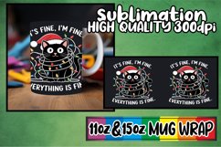 Unique memories 11oz 15oz sublimation wrap, Xmas Product Image 1